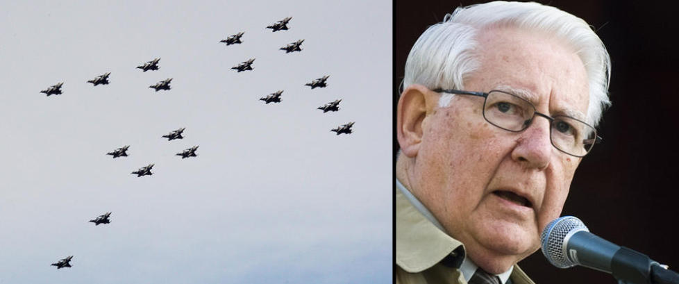 - Vi kj�pte flere jagerfly enn vi trengte