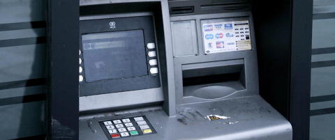 Minibanker ute av drift