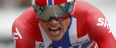 Sterk etappe av Edvald