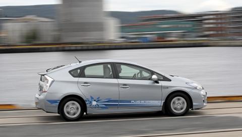 LAVT UTSLIPP: Stadig flere biler slipper ut mindre enn 100 gram CO2 pr. kilometer. FOTO: Egil Nordlien HM Foto