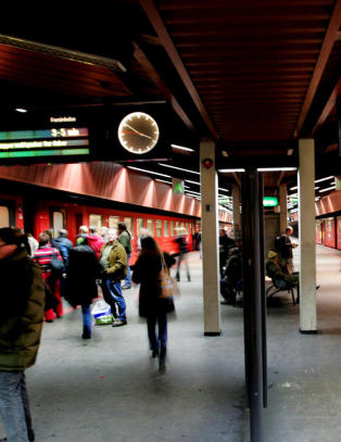 Tok feil av heisknappen og brannalarmen