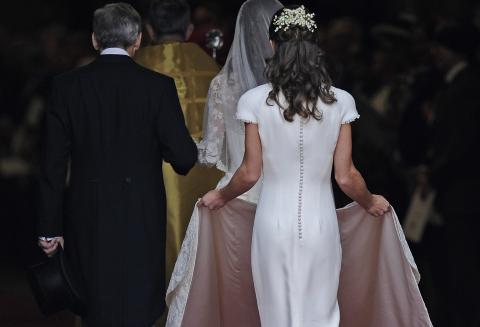 �RETS SNAKKIS: Pippa Middleton og hennes bakende ble verdenskjente over natta. Foto: Martin Meissner/AP/Scanpix