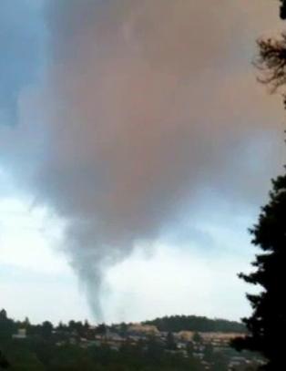 Tornadoen sveipet rett utenfor stuevinduet i Oslo
