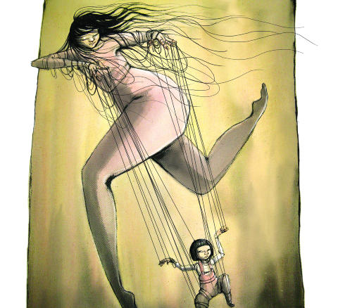 Illustrasjon: Lisa Aisato.