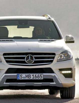 De første bildene av Mercedes' nye SUV