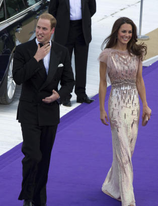 Kate stjal showet i kjole fra kjendisene favorittdesigner