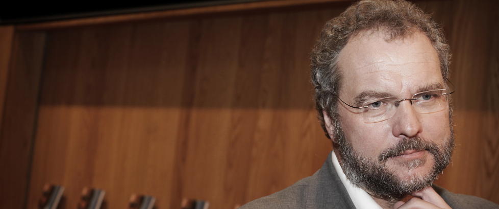 Lars Sponheim i tottene p� Bergen by
