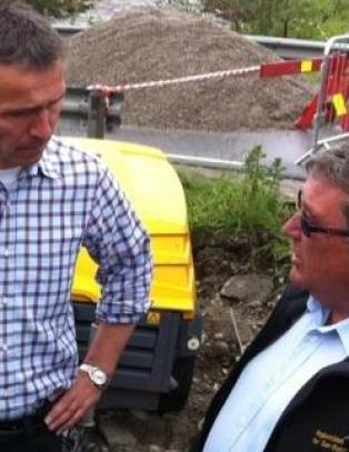 Her er de p� plass