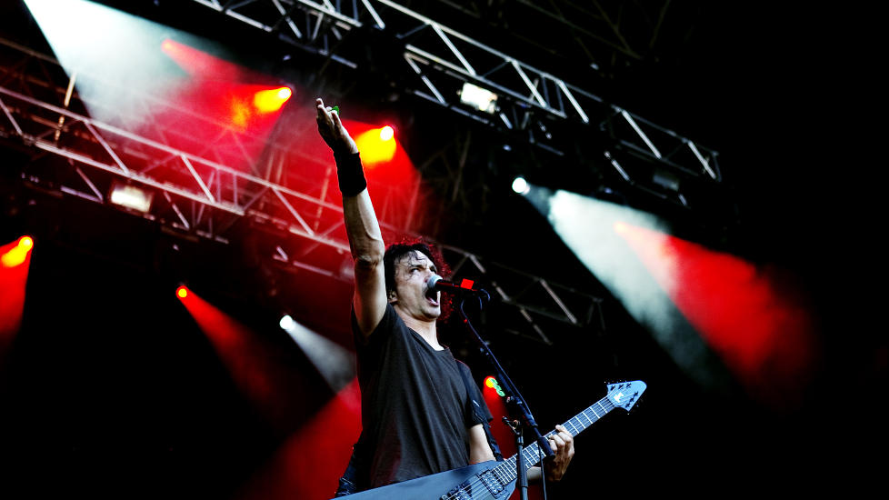 METAL-EKSPERTISE: F� kan utfordre franske Gojira n�r det kommer til arenavennlig ekstrem-metal. Foto: Nina Hansen