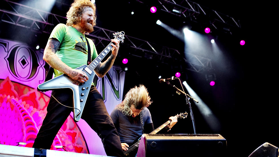 PROGRESSIVT: Mastodon kan dette med metal og historiefortelling. Foto: Nina Hansen / Dagbladet