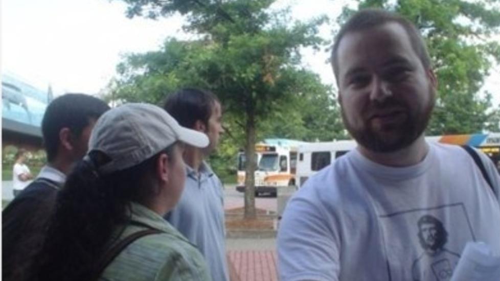 LURENDREIER: Tom MacMaster (40) vedg�r at han utga seg for � v�re en lesbisk blogger fra Syria. Foto: FACEBOOK
