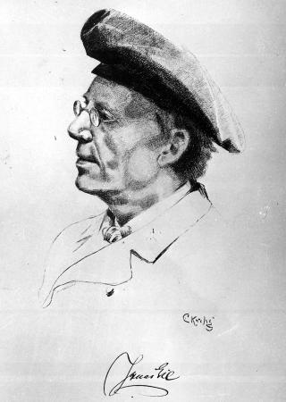JONAS LIE: Forfatteren Jonas Lie vokste opp i bygningen p� Hokksund p� 1800-tallet. Her tegnet av Christian Krogh. Foto: SCANPIX

Arkiv: NTB