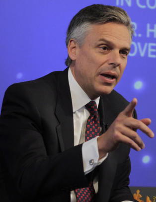 Huntsman sikter mot Det hvite hus