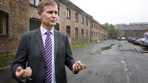 GRATULERER: Erik Solheim. Foto: �istein Norum Monsen / Dagbladet