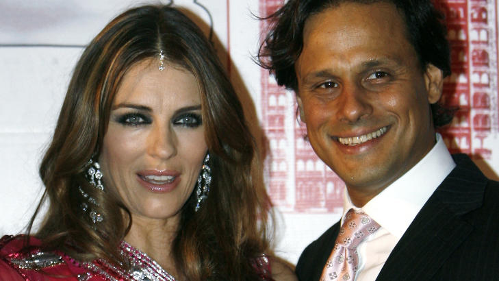 BRUDD: Etter fire �rs ekteskap har Liz Hurley og Arun Nayar n� skilt lag. Foto. Reuters/Punit Paranjpe/Files