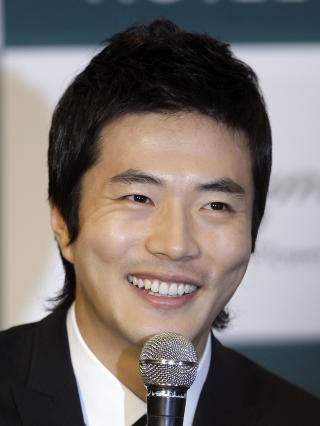 SPILLER APE: Den s�r-koreanske skuespilleren Kwon Sang-woo gj�r stemme p� den samme karakteren som Madcon-Tshawe i den amerikanske versjonen av filmen. Foto: Lee Jin-man/AP/Scanpix