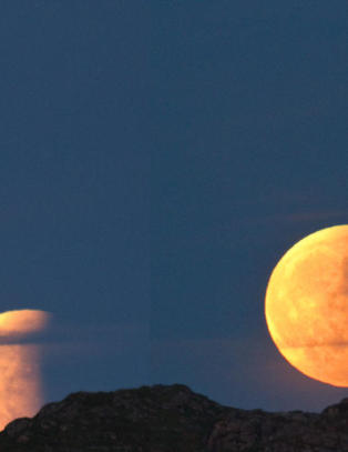 Se lesernes bilder av m�neform�rkelsen