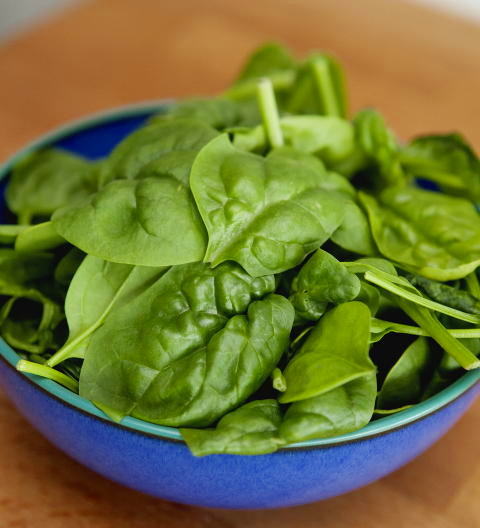 GR�NT: Bladgr�nnsaker er viktig i Fedon Lindbergs kostholdskonsept. Foto: Elisabeth Sperre Alnes