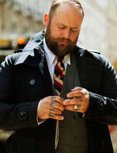Denne Burberry-modellen overtar som vokalist i Turboneger
