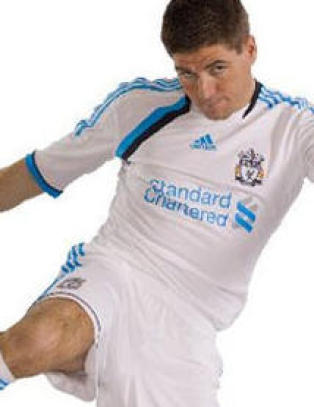 �Den er bl�, akkurat som... Everton!�