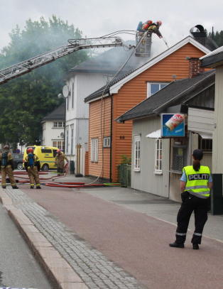 Politimesteren tente p� hus i Drammen