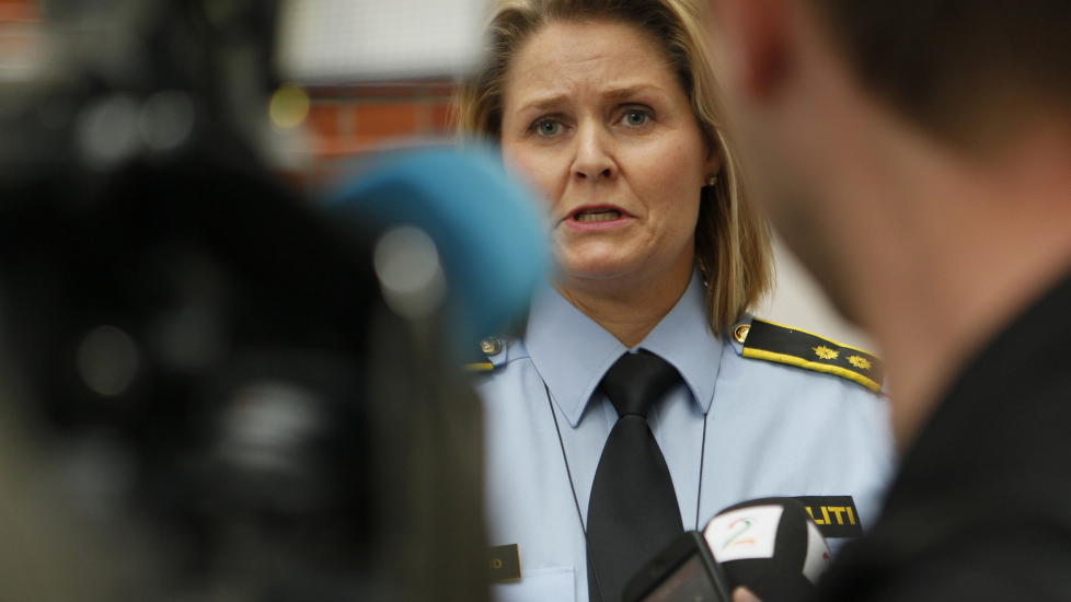 - MELD DERE: Grete Lien Metlid, sjef for voldsavsnittet ved Oslo politidistrikt, ga i dag klar beskjed til de andre involverte som var sammen med skytteren da det uforst�elige drapet p� Bislett ble beg�tt.
Foto: Heiko Junge / Scanpix