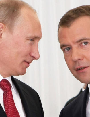 Medvedev stiller ikke til valg mot Putin