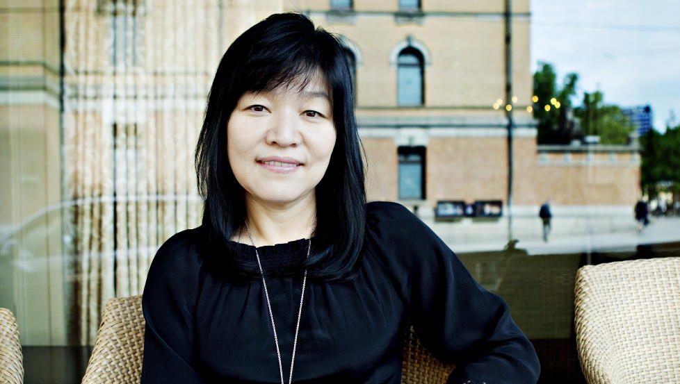 R�RENDE: Den s�rkoreanske forfatteren Shin Kyung-Sook leverer et morsportrett som beveger - uten � gli over i det sentimentale.
Foto: Nina Hansen / Dagbladet