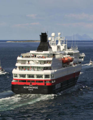 Internett-furore over Hurtigruten