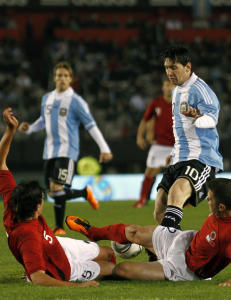 Messi i form foran Copa America p� hjemmebane