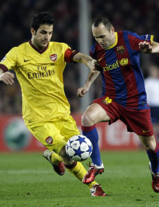 - Cesc gj�r alt han kan for � komme hit