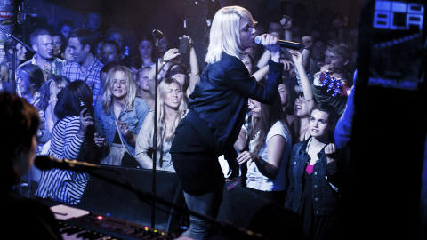 Stinn brakke:  Veronica Maggio tilfredsstiller et fullsatt Bl�.