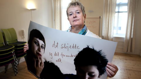 OVERRASKET: Leder for Dixi Ressurssenter, Herdis Mager�y, er overrasket over at ikke flere anmelder i overfallsvoldtektssaker. Foto: Henning Lilleg�rd / Dagbladet