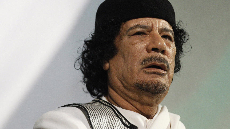 �PNER FOR AT HAN F�R BLI: En talsmann for oppr�rerne i Libya sier at Muammar Gaddafi kan f� bli i landet, om han sl�r seg ned i en avsidesliggende oase. Foto: Reuters/Max Rossi/Scanpix