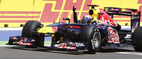 Verdensmester Vettel vant i Valencia