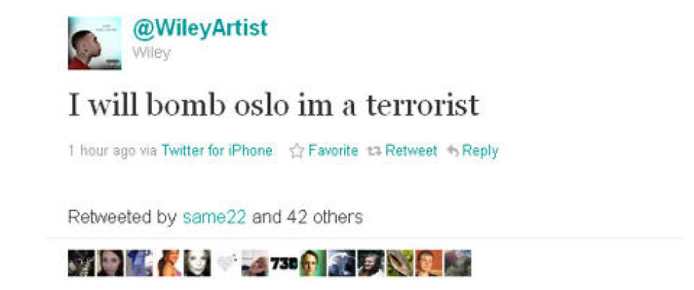 Wiley i krangel med norske rappere
