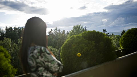 TAUSHETSPLIKT: Den 34 �r gamle filippinske kvinnen hadde f�tt beskjed fra det private omsorgsselskapet at hun hadde taushetsplikt og at hun ikke kunne fortelle til noen hva hun hadde opplevd. FOTO: BENJAMIN A. WARD/DAGBLADET