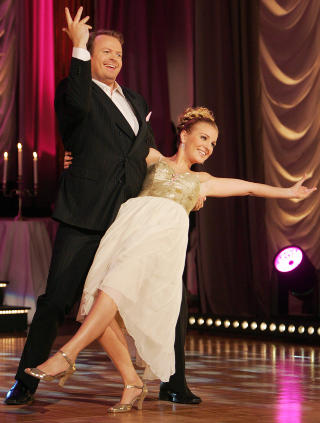 DANSEL�VE: Sammen med Guri Solberg ledet Tommy Steine de to f�rste sesongene av Skal vi danse. (Foto: H�kon Mosvold Larsen / SCANPIX)