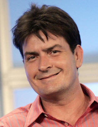 Charlie Sheen slipper narkotest