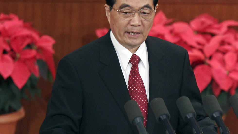 ADVARTE: - Korrupsjon kan koste partiet folkets st�tte og tillit, sa Hu Jintao da han fredag holdt hovedtalen i anledning det kinesiske kommunistpartiets 90-�rsfeiring.  Foto: REUTERS/BARRY HUANG/SCANPIX