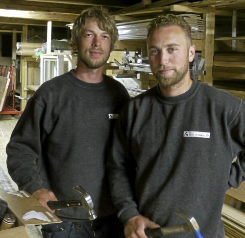 TESTPANEL: Mats Eriksen og Johan W. Schioldborg Foto: �ivind Lie