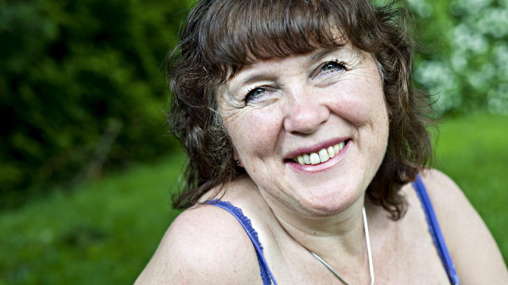 FIKK TILBAKEFALL: Helen Jonassen kjempet mot kreften to ganger, og vant. - Behandlingsformene har blitt utrolig bra, og man m� nyte livet mens man har det, sier hun. Foto: Benjamin A. Ward