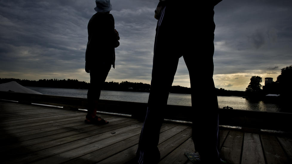 Hevder kommunen presser psykisk syke Rolf  ut av hjemkommunen: - De kj�rer over oss. Kaster de ha ham ut, er det ulovlig tvangsflytting. Behandlingen av Rolf er skammelig og uforsvarlig, sier moren til Dagbladet. Foto: John T. Pedersen