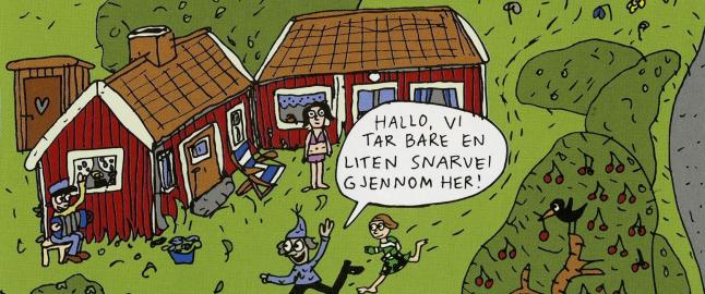 Et fyrverkeri av en farmor