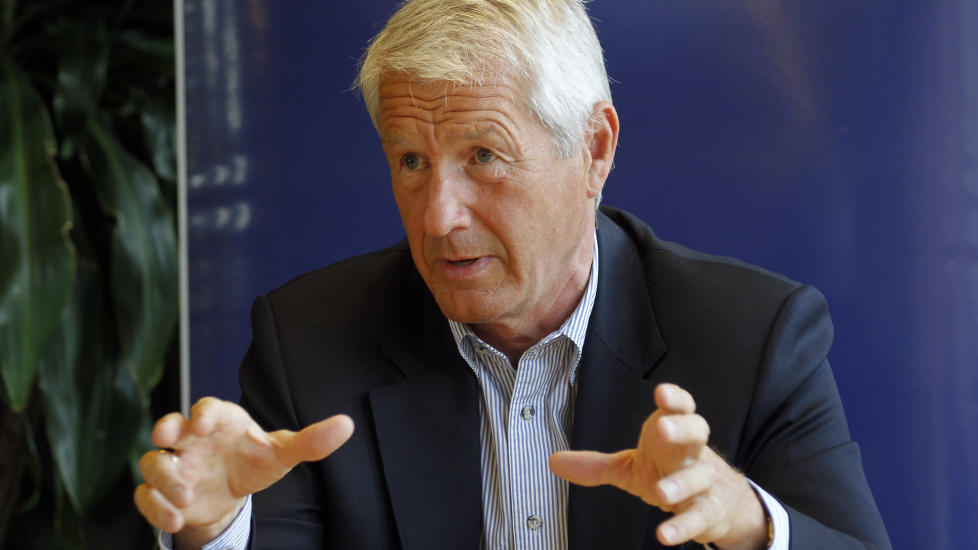 VAR UTENRIKSMINISTER: Thorbj�rn Jagland. Foto: Morten Holm / Scanpix