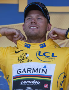Hushovd i gul tr�ye