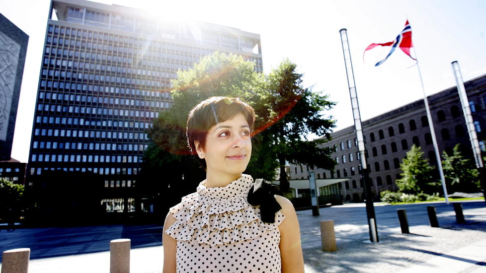  NYANKOMNE, UNGE MENN: : - Oslo kan l�re mye av Stavanger-prosjektet, mener stortingsrepresentant for Oslo og rogalending Hadia Tajik. ARKIVFOTO: KRISTIN SVORTE/DAGBLADET.