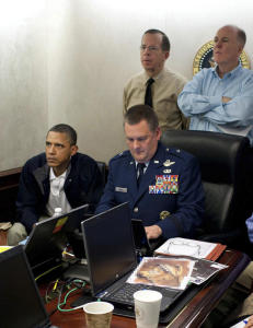 Mesterhjernen bak bin Laden-jakten var ogs� i dette rommet