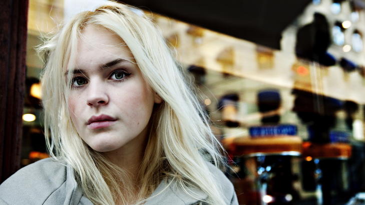 KONTAKTET: Den profilerte bloggeren Linnea Myhre ble kontaktet av sokkemannen for litt over ett �r siden. Hun skrev om henvendelsen p� sin blogg, og har i ettertid f�tt flere henvendelser av mannen.
Foto: Nina Hansen / Dagbladet