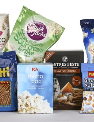 Sjekk hvilke snacks som er sunnest